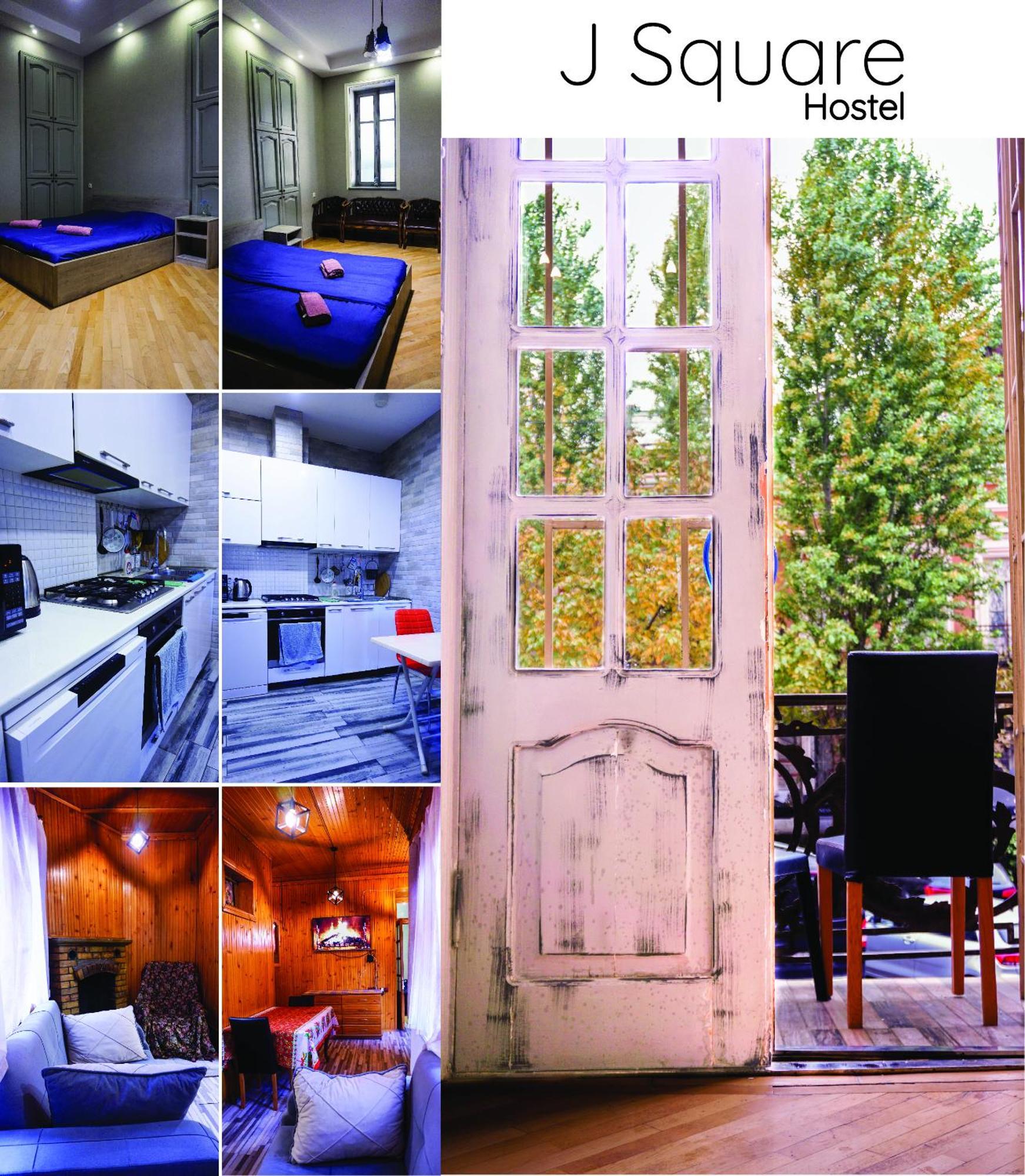 J Square Hostel Tbilisi Ngoại thất bức ảnh